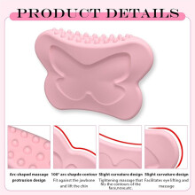 Lymphatic Contour Face Brush - Upgrade Silicone Facial Body Brush for Radiant Skin & Neck Lifting A