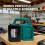 Battery Charger with Handheld Storage Bracket - All-in-One Solution for  18V-21V EU Plug 4