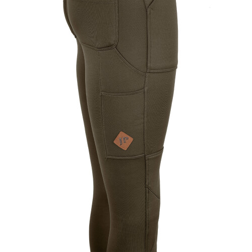 JACK PYKE Jack Pyke Utility Ladies Leggings Brown Large