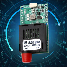 Módulo de Transceptor Óptico TTL de 100KM 2 Piezas Transceptor Óptico FC/UPC Transceptor de Fibra TTL Equipos Terminales Ópticos TX