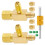 Quick Coupler Access Tee, 1/4'' Valves Core Quick Coupler Tee Adapter with Swivel Connector for Gauge Deep Vacuum Pump 2