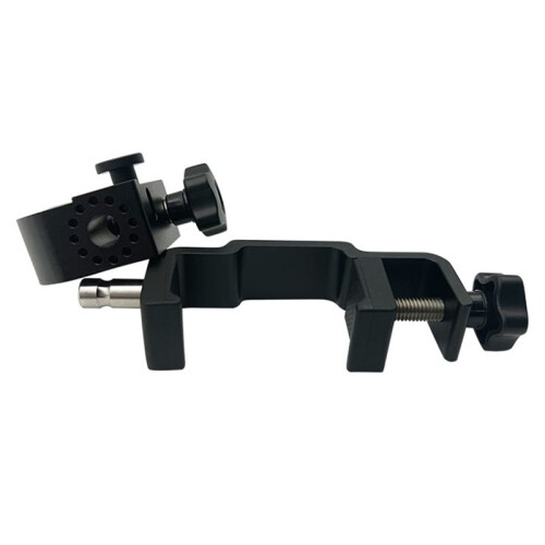 Universal Corrosion-Resistant GNSS GPS Pole Clamp with Compass & Open Data Collector Cradle Mount 2