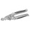 3xWire Stripper Screwing Unscrewing Electricians Portable Wire Cutter Stripper Silver with Marks 3