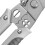 3xWire Stripper Screwing Unscrewing Electricians Portable Wire Cutter Stripper Silver with Marks 5