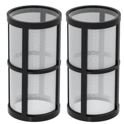 100 Mesh Inline-Filter Ersatz - 4 Stück Edelstahlfilter für Gartenschlauch