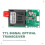 80KM TTL Optical Transceiver Module FC Interface Fiber Transceiver Optical Terminal Equipment AV/VCC/GND TX 3