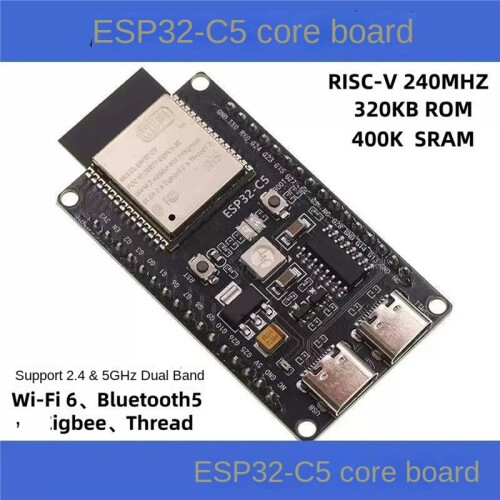 ESP32-C5 Development Board Supports 2.4G and 5GHz Dual-Frequency WiFi 6  ESP32C5 Core Board 1
