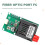 80KM TTL Optical Transceiver Module FC Interface Fiber Transceiver Optical Terminal Equipment AV/VCC/GND RX 4