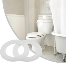 3PCS Dual Flush Toilet Seal Replacement Kit for Glacier Bay 83SGB Rubber Bowl Gasket for Tank Leakage Repair