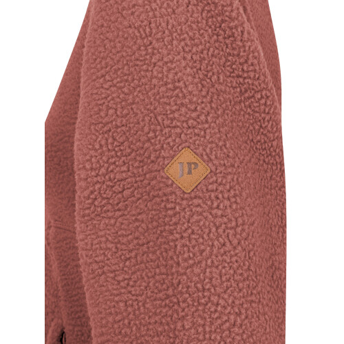 JACK PYKE JACK PYKE Ladies Half Zip Sherpa Fleece Pullover Burnt Copper Small