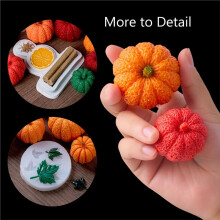 Pumpkin Silicone Mold for Candles - 3D Pumpkin Candle Molds for Fall Decor