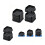 4 Pack Stackable Treadmill Incline Riser Blocks, Walking Pad Incline Risers for Gym and Home 5