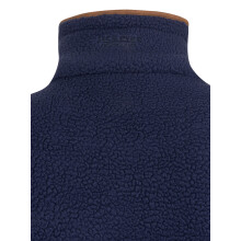 JACK PYKE Half Zip Sherpa Fleece Pullover Navy Medium
