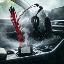 12V Auto-Luftreiniger mit 10 Negativen Ionenköpfen Zur Geruchsbeseitigung, Sterilisator, Desodorierer, Beseitigt Gerüche und Reinigt die Luft
