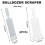 2 PCS Bulldozer Squeegee, Long Handle Flat Glass Tinting Tools for Automotive Front Wrapping Windshield Paddle Squeegee 6