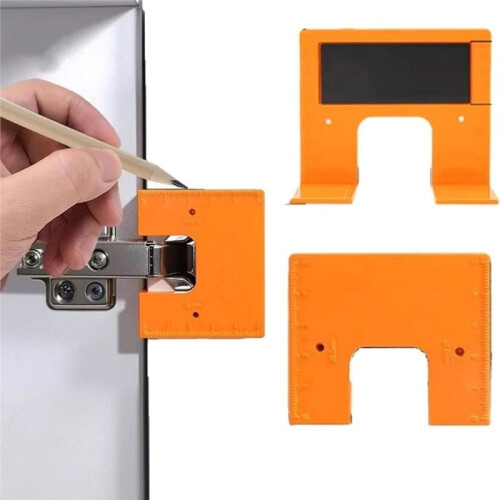 HeavyDuty Cabinet Hinge Installation Clips with Magnetic Positioning for Quick Setup and 2mm Accurate Door Alignment 1