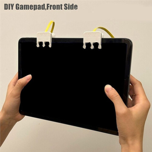 DIY 3D Tablet Game Controller Tablet Game Handle, 6 Buttons, Pulse Continuous Shooting, for PUBG Gamepad for , 1PC 1