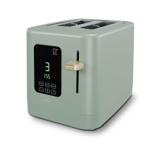 Cello TR185 Digital 2 Slice Toaster Touch Control 800w Wide Slots Bagel Function
