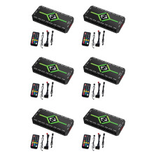 6X 5 V 3-Poliger ARGB-Controller, Kühlung, 4-Poliger PWM-Lüfter-Hub, PWM-ARGB-Lüfter-Hub für 5 V Adressierbaren ARGB-Computer-PC-Gehäuselüfter,