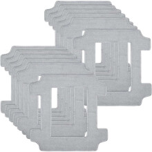 24 Stuks Schoonmaakdoeken en Accessoires voor Winbot W2S / W2S Omni Raamreinigingsrobots, Wasbare Microvezeldoekjes