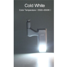 20X Zawias LED z Oświetleniem Uniwersalny Zawias do Szafki Zawias do Szafki LED Lampka Nocna do Kuchni Lampa do Sypialni w Domu-Zimna Biel