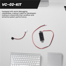 Placa de Desarrollo de Módulo de Voz Inteligente Sin Conexión con Inteligencia Artificial VC-02-Kit con Soporte de Depuración en Serie