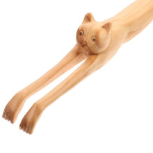 Wooden Cat Shaped Back Massager Wooden Backreliever Spontaneous Back Artifact Scratcher