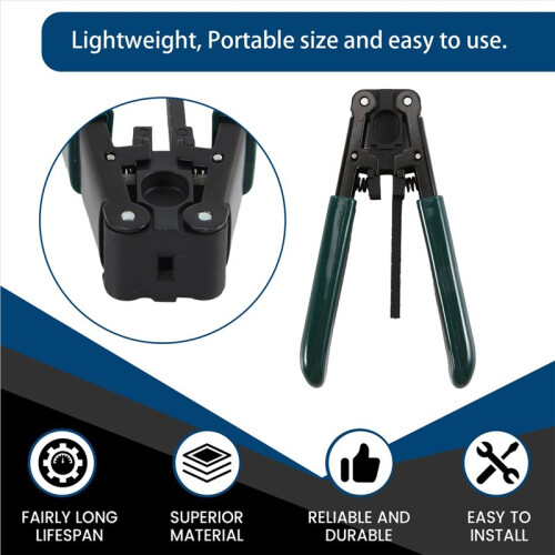 Fiber Optic Stripping Tool FTTH Fiber Optic Cable Stripper Striping Optical Pliers Drop Stripper Fiber Cable Stripper 2