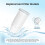 For ZeroWater Kettle Filter Z043 Pure Water Filter Element Activated Carbon Filter Element ZR-001for Pitchers 6