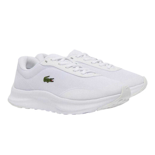 Lacoste (10 UK, White) Lacoste Mens Neo Runbase Mesh Cushioned Trainers 1