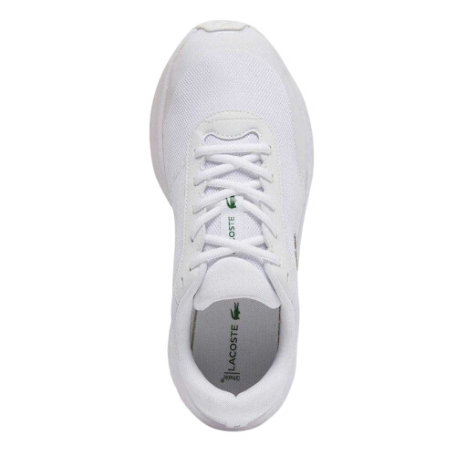 Lacoste (10 UK, White) Lacoste Mens Neo Runbase Mesh Cushioned Trainers 2