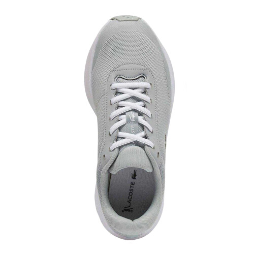 Lacoste (10 UK, Grey/White) Lacoste Mens Neo Runbase Mesh Cushioned Trainers 2