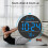 Large Digital Wall Clock with LED Display,Electric Wall Clock with Temperature,Auto DST,Date,and Day,for Office,Home A 3