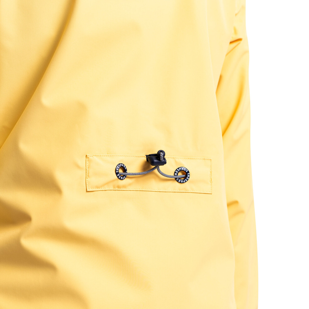 Trespass Women's Waterproof Rain Jacket With Hood Flourish Yellow Size 14 - Image 2