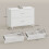 Homcom Mueble Bajo Lavabo Blanco 80 x 30 x 60 cm 6