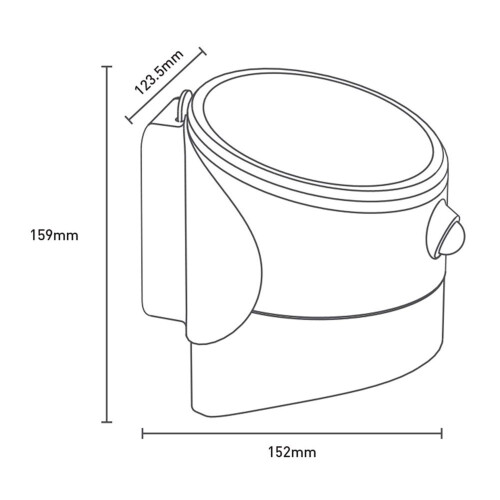 Luceco Luceco LED Solar PIR Sensor Wall Lantern 2