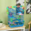 PawHut Jaula para Hámster Azul 47 x 30 x 59 cm 2