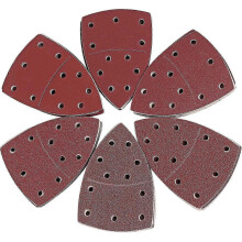 60 Triangle Sanding Sheets Triangular Sanding Paper Mouse Delta, 105 x 152 mm, Grit P40/60/80/120/180/240