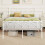 Homcom Estructura de Cama Blanco 141.5 x 198 x 98 cm 6