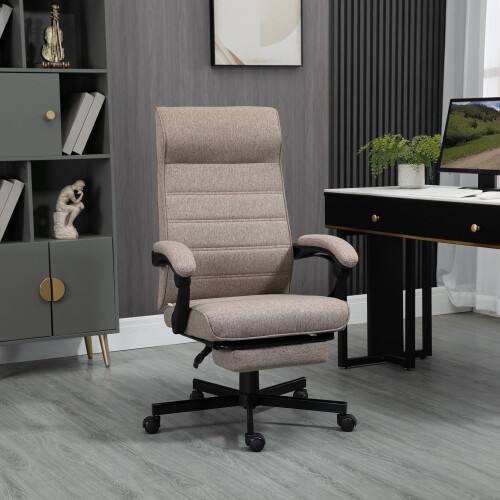 Vinsetto Silla de Oficina Marrón 68 x 67 x 119 cm 1