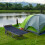 Outsunny Cama de Camping Azul 188 x 64.5 x 53 cm 5