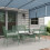 Outsunny Conjunto de Jardín Verde 100 x 56 x 80 cm 2