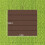 Outsunny Cubierta para Pérgola Marrón 250 x 255 x 6 cm 7