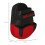 Manoplas de Boxeo Rojo 24 x 19 x 4 cm 6
