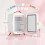 Homcom HOMCOM Skincare Refrigerator with LED Mirror, Cooling Function, White 9