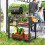 Outsunny Carrito de Parrilla Negro 105 x 50 x 79 cm 5