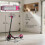 Electric Scooter for Kids, with LED Display, Pink 5