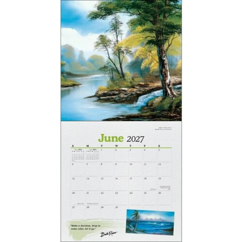 Bob Ross Calendar 2027 1