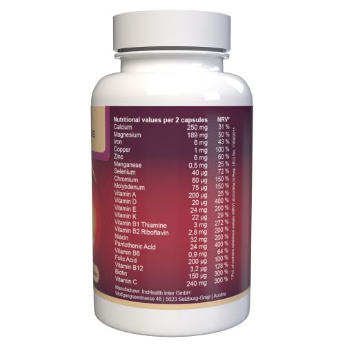 Hondrostrong - 180 κάψουλες - 3 τεμ. - Σύμπλ. διατροφής, 22 βιτ. & μέταλλα 2