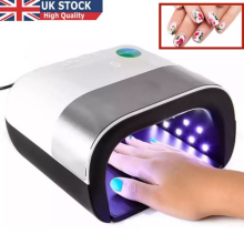48W Sun3 UV Led Nail Lamp Nail Dryer Gel Polish Manicure Light Smart Timer UK
